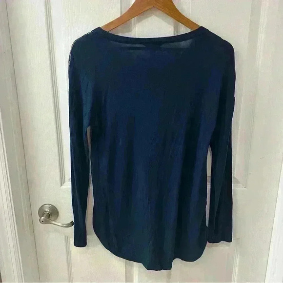L’Amour Nanette Laporte Multicolor Colorful Pullover Long Sleeve Shirt Small - Picture 7 of 7